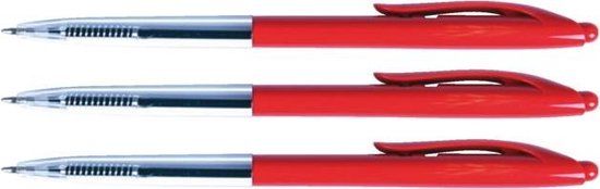 Quantore Balpen - Rood - M (Medium) - 1 stuk