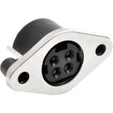 Kycon DC 4pol Panel KPJX-PM-4S-S Laadadapter