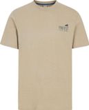 Protest Prtoxford T-shirt Heren Korte Mouwen Ronde Hals Katoen BambooBeige M