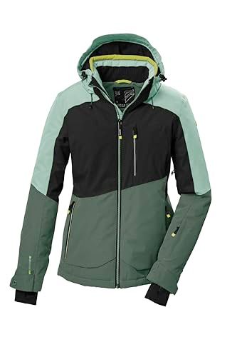 killtec Dames ski-jack - KSW 37 WMN SKI JCKT - licht staalmunt - Maat 42