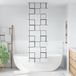 Maison Exclusive - Rideau de douche 80x240 cm