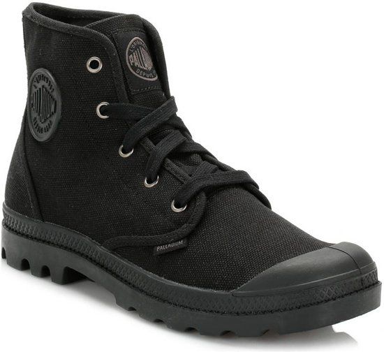 Palladium Pampa Hi Zwart Wandelschoenen Dames - Maat 40