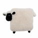 Bloomingville Poupée en peluche Blanc Polyester 56x46x13 cm