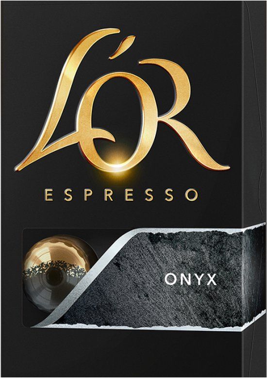 MAISON DU CAFE L'Or Espresso Onyx Intensity 10 - 10 aluminium capsules