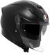 AGV K5 Jet Evo Mono Mat Zwart Jethelm