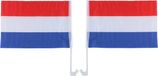 Edco Eindhoven Bv Nederland/holland set de 4 drapeaux de voiture 30 x 45 cm - Décoration de voiture