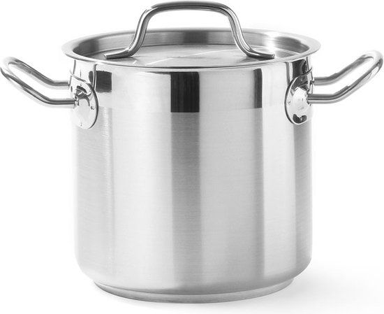 Hendi Kookpan - 10 liter - Ø 24 cm - Zilver