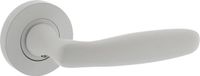 Intersteel Deurkruk Bjorn op ronde rozet ø52x10 mm wit