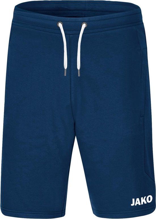 JAKO Base Joggingshort - Marine Blauw - Maat XL - Heren