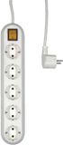 BACHMANN CONI 3xCEE7/3 1x USB-oplader