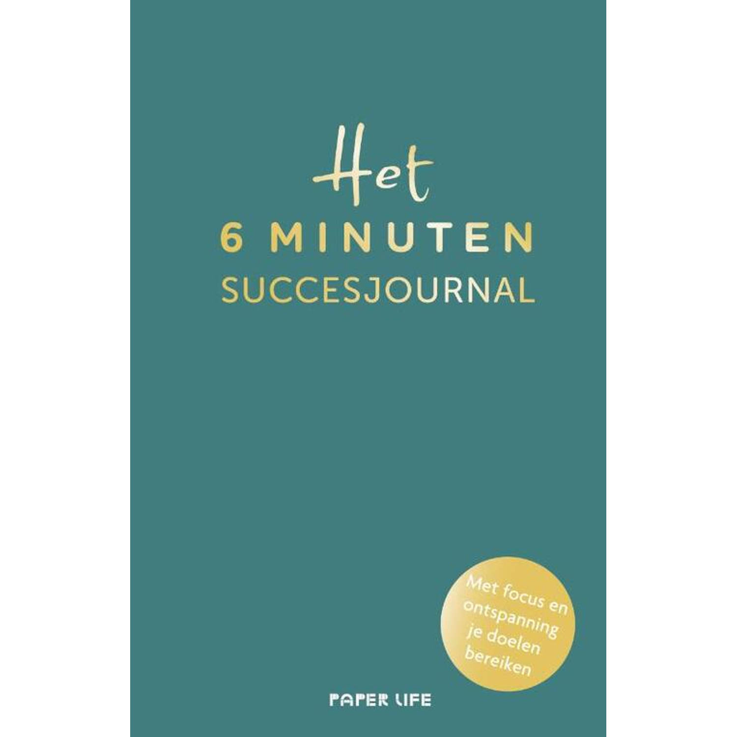 Paagman Het 6 minuten succesjournal