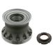 Febi Bilstein 47128 Wiellagerset met ABS-impulsring en asmoer