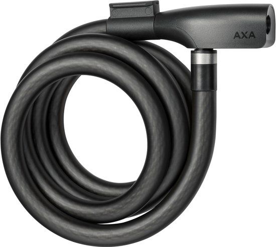 AXA Resolute 15/180 Kabelslot - Zwart - 180 cm