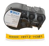 Brady MC-375-7641-YL tape krimpkous | zwart op geel | 16,4mm x 2,13m