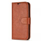 Rico Vitello Book Case iPhone 12 / 12 Pro Bruin