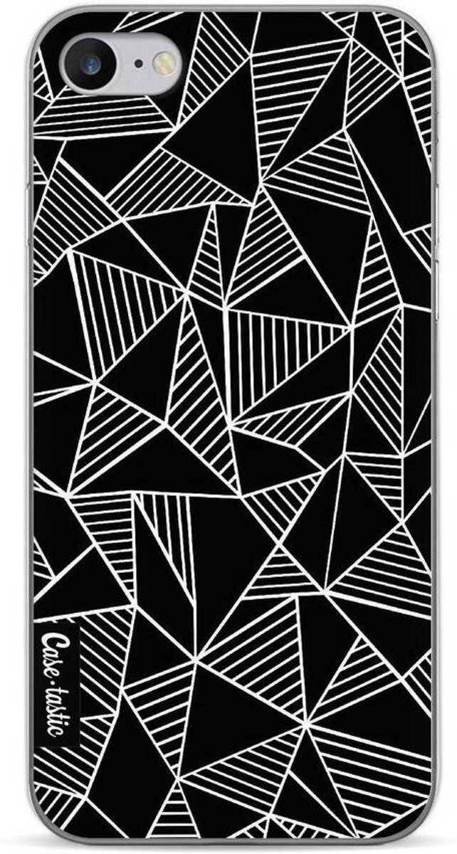 Casetastic Softcover Apple iPhone 7 / 8 - Abstraction Lines Black