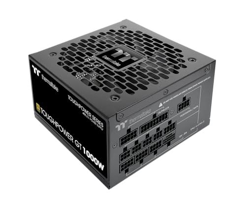 Thermaltake Toughpower GT 1000W ATX 3.1 PCIe 5.1 80+ GOLD Fully-Modular Zwart