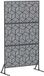 vidaXL Écran de confidentialité 100 x 50 x 180 cm Acier anthracite