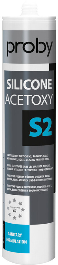 Siliconenkit S2 Grijs 280ml