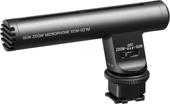 Sony ECM-GZ1M Gun Zoom Microphone - Black