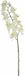 Mica Decorations Kunstbloem Orchidee tak - wit - 71 cm