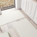 PETTI Artigiani Italiani - Vloerkleed voor keuken, loper voor keuken, antislip en wasbaar, 52 x 180 cm, eenkleurig design, zandkleurig, 100% Made in Italy