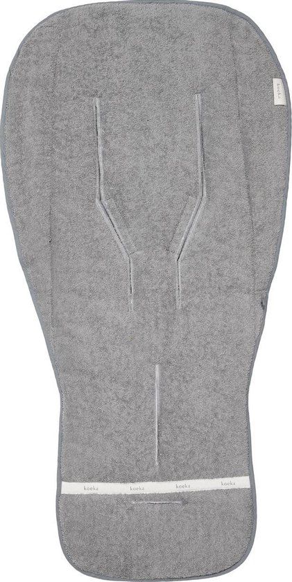 Koeka Dijon Buggy Inlegkussen - Steel Grey