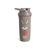 Smartshake Looney Tunes Reforce Eiwitshakerfles, roestvrij staal, 900 ml, lekvrij, schroefdeksel, BPA-vrij, uniseks, niet geïsoleerd, Bugs Bunny-logo