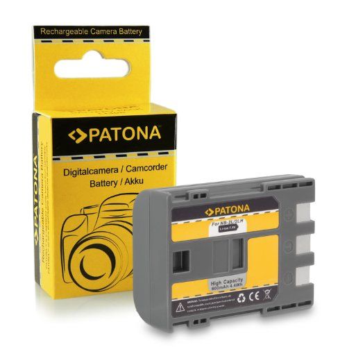 Patona Batterij NB-2LH 600mAh compatibel met Canon EOS Digital Rebel Xti