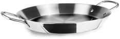 Ibili 5ply Element Paella pan 38 cm Argent