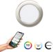 EGLO connect.z Fueva 6-Z Smart Inbouwspot - Badkamer/Buiten - LED - Ø 12 cm - Grijs - Instelbaar RGB & wit licht - Dimbaar - Zigbee