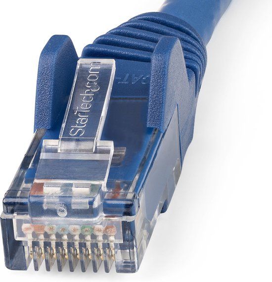StarTech 1 meter CAT6 Gigabit Netwerkkabel Blauw - LZSH Snagless PoE