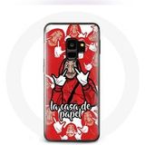 Maniacase Hoesje voor Samsung Galaxy S9 La casa de papel Maniacase Vinger