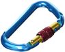 Chapuis 912 Karabijnhaak met Borgschroef Aluminium Geanodiseerd Blauw 110 mm/Ø 11 mm