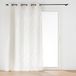 Douceur d'intérieur Nando Curtain with Eyelets (140 x 260 cm), Woven Linen Effect