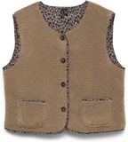 Vero Moda Gilet Vmmaya Sl Gilet Jrs Btq 10351354 Camel Dames Maat - S