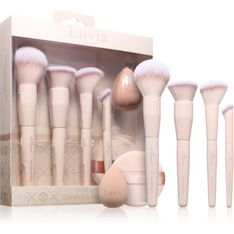 Luvia Cosmetics Nude Aura Complete Face Set