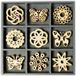cArt-Us Hout Ornament Box Vlinder