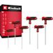 Einhell Jeu de tournevis universel pour atelier, 6 pans intérieurs