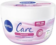 NIVEA Crème Care Sensitive, gezichts- en lichaamsverzorging voor 48 uur intensieve hydratatie, niet-vette moisturizer voor gevoelige en droge huid (200 ml)