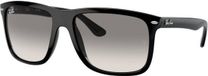 Ray-Ban RB4547 601/32 Noir Plastique Lunettes de soleil femme Gris 57mm