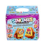 TOMY Stakimos Sporty Sam en Yummy Yasmin, knutselset voor kinderen