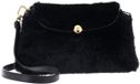FURLA Sfera Soft Mini Crossbody Handtas Zwart Leer Polyester