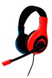 Bigben Connected Nacon Stereo Gaming Headset V1 - Nintendo Switch - Neon Rood/Blauw