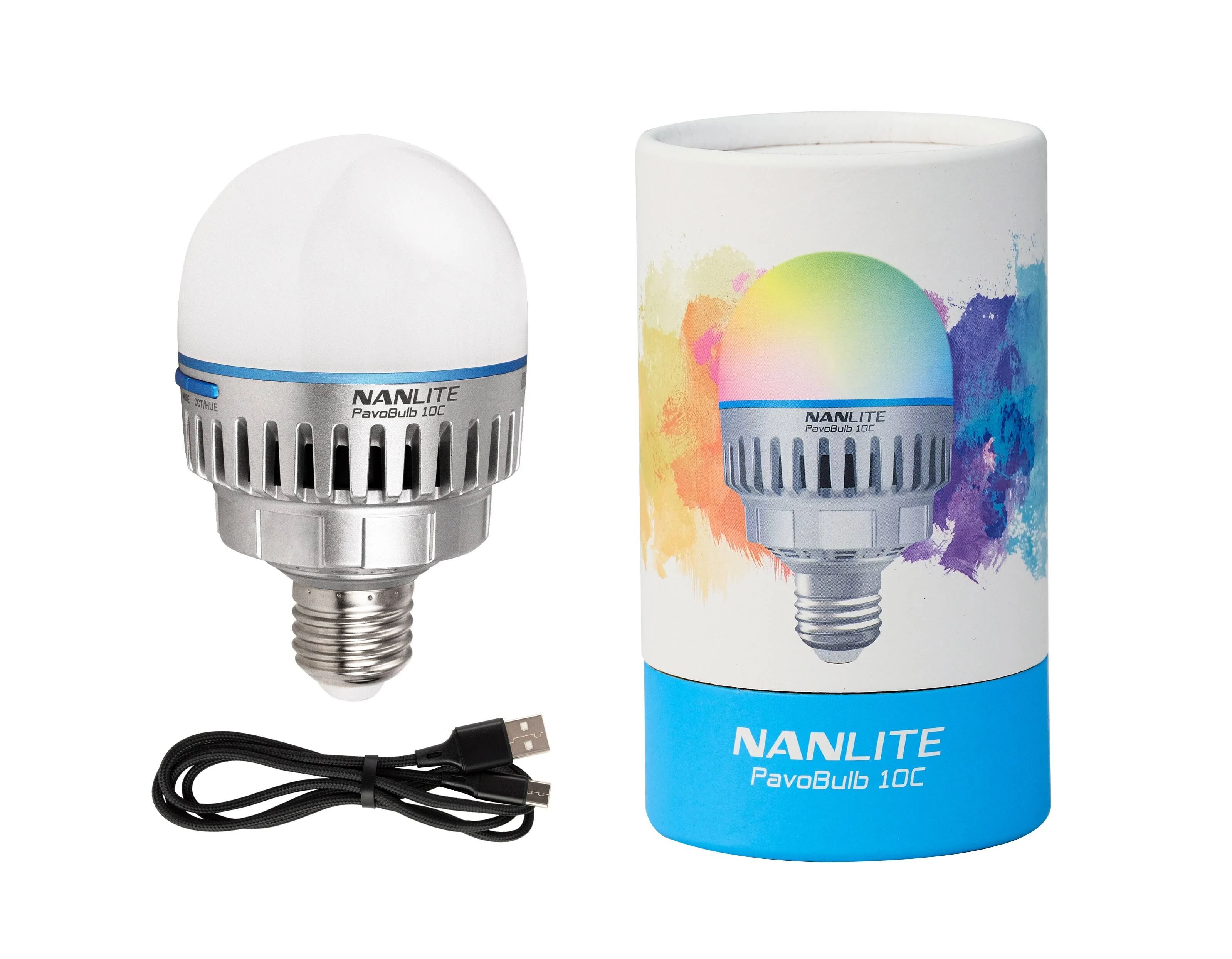 Nanlite Pavobulb 10C RGBWW LED Bulb