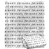 FRIENDS Silky Touch superzachte plaid 152 x 127 cm