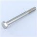 Vis à métaux tête hexagonale TH M4x20 classe 8.8 bichromaté