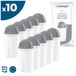 Wessper Classic waterfilterpatronen voor hard water | Vervanging voor Aquaphor Standard, Brita Classic, Dafi Classic filterpatronen. Verpakking met 10 stuks