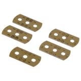 Hama 00110726 Grattoir pour plaque de cuisson Métal Marron, Multicolore