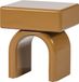 WOOOD Zorel Nachtkastje - Hout - Hoogglans Honinggeel - 40x57x50